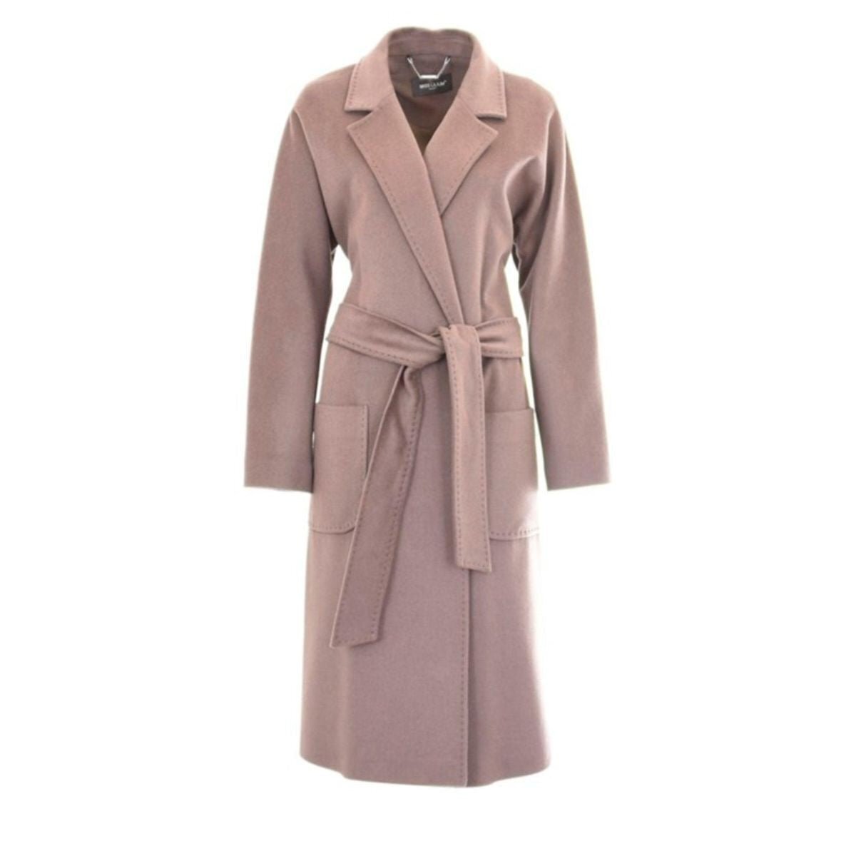Miss Lilium - Classic Wool Blend Trench Coat - M